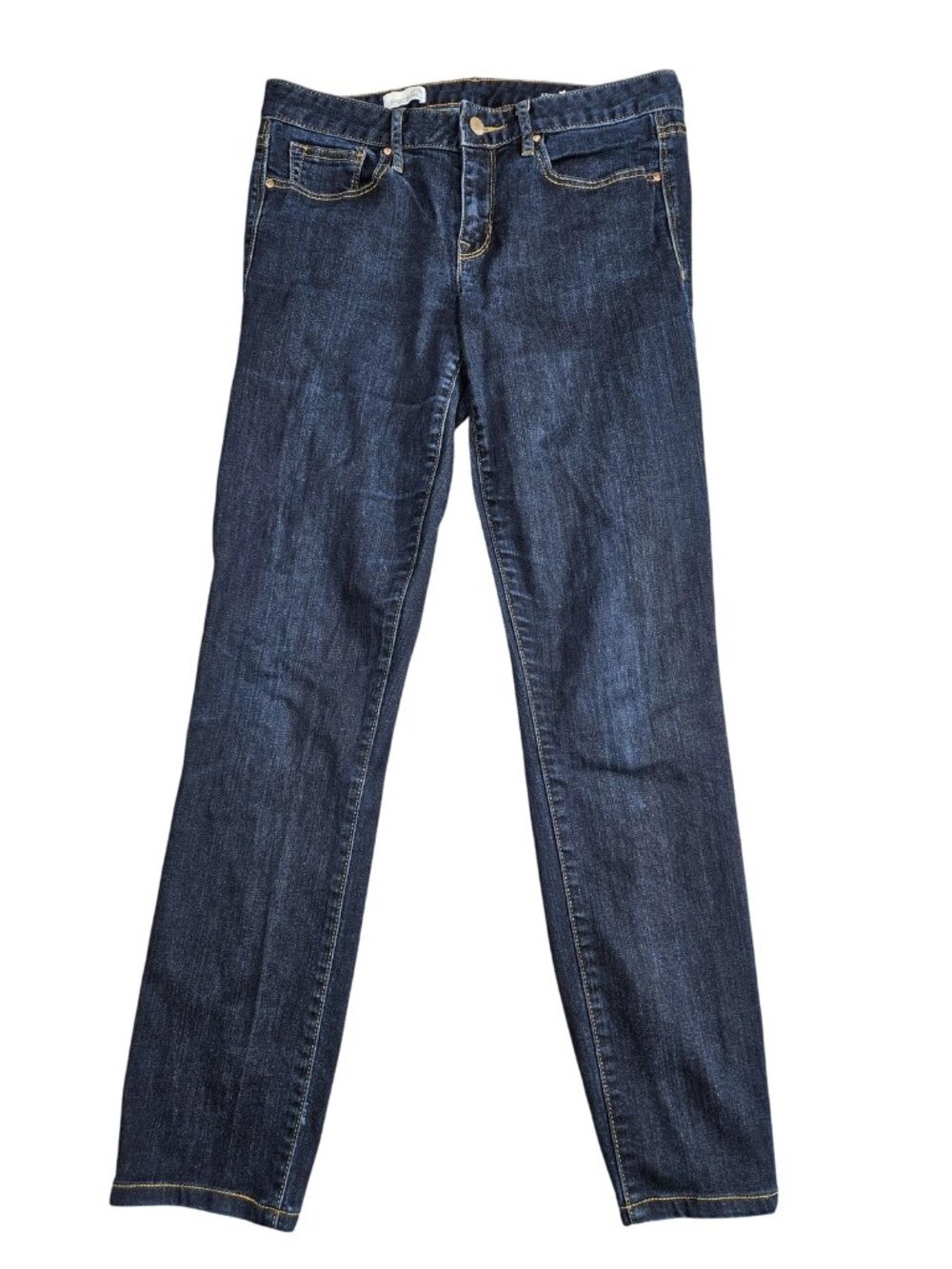 Gap 1969 Always Skinny Jeans Womens 29L Blue Rinse Wash Mid Rise Stretch Denim